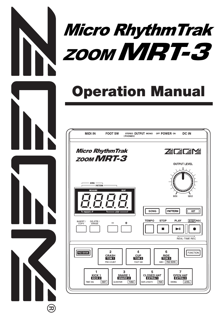 Zoom MRT-3 User Manual | 64 pages