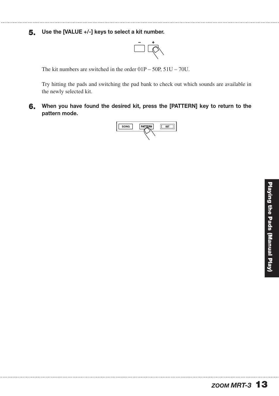 Zoom MRT-3 User Manual | Page 13 / 64