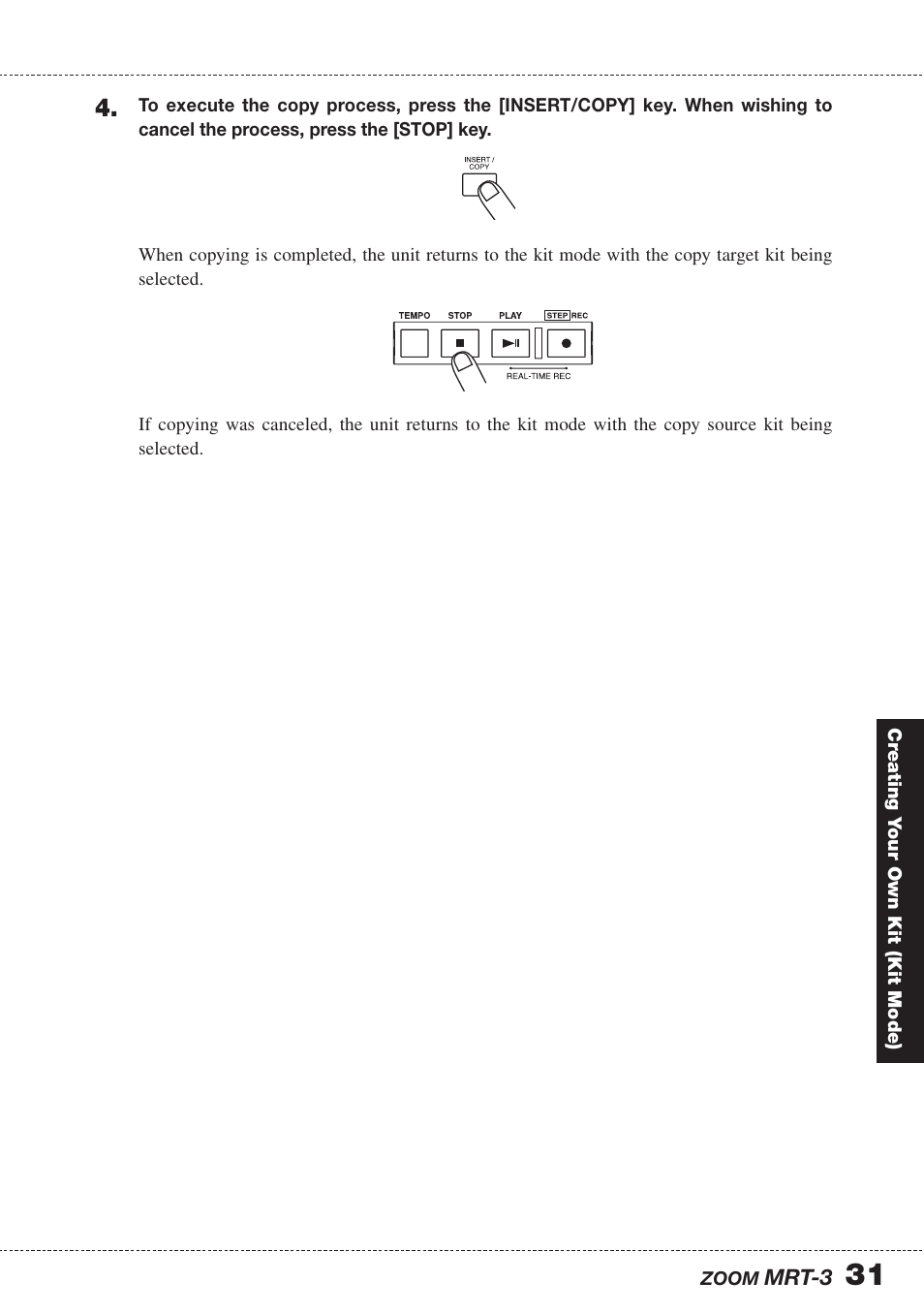 Zoom MRT-3 User Manual | Page 31 / 64