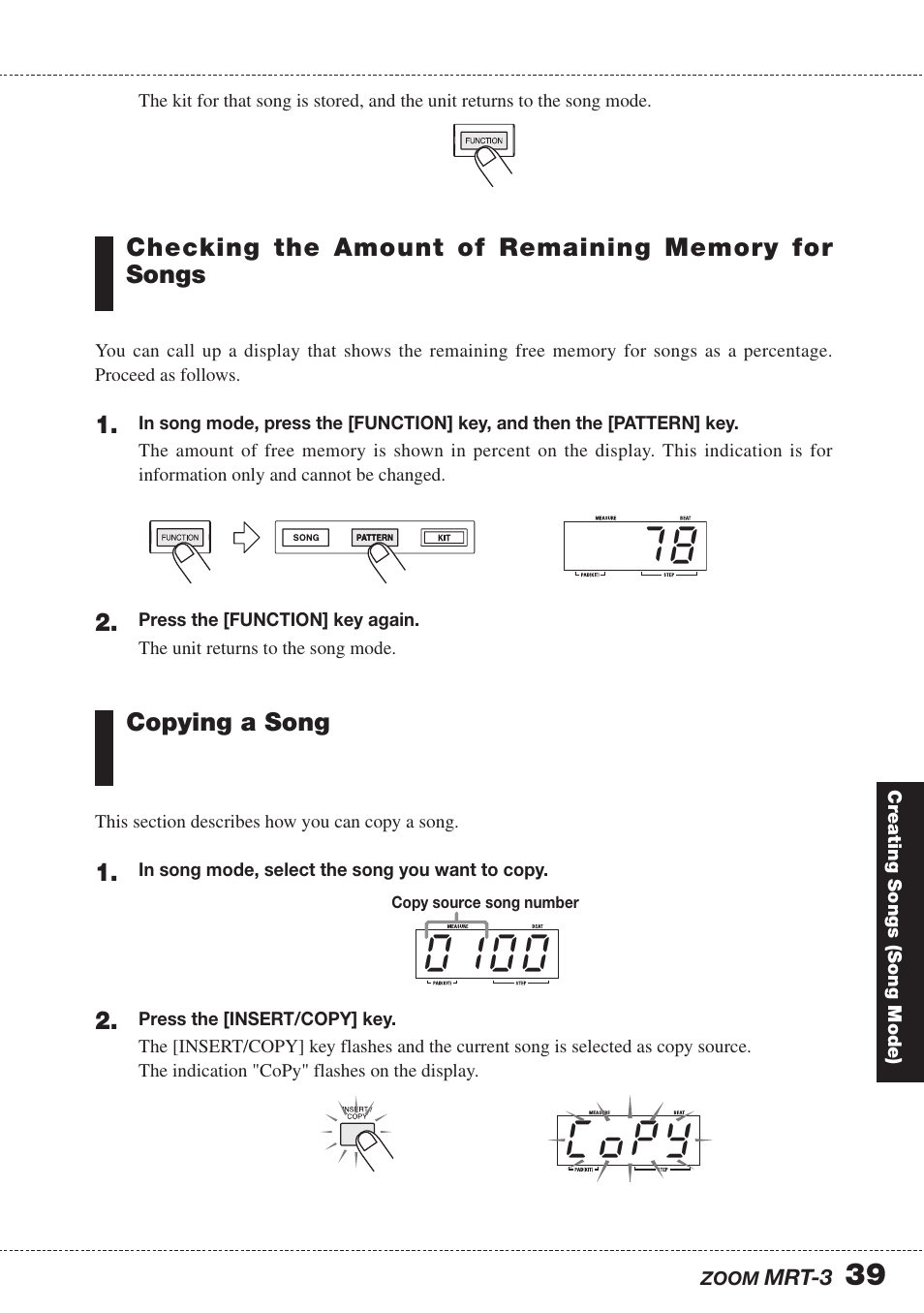 Zoom MRT-3 User Manual | Page 39 / 64