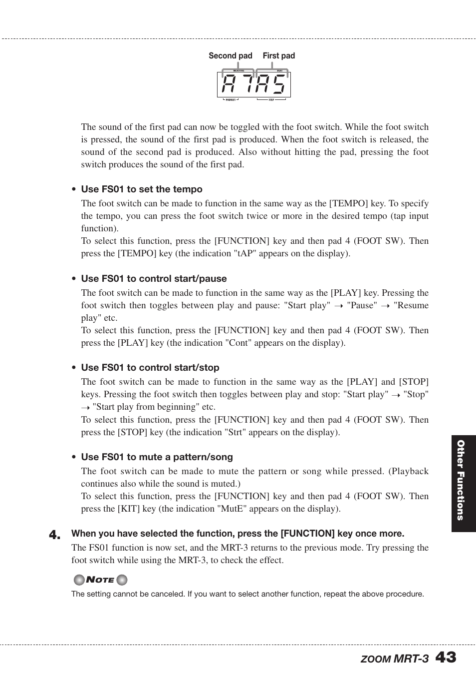 A 7 a 5 | Zoom MRT-3 User Manual | Page 43 / 64