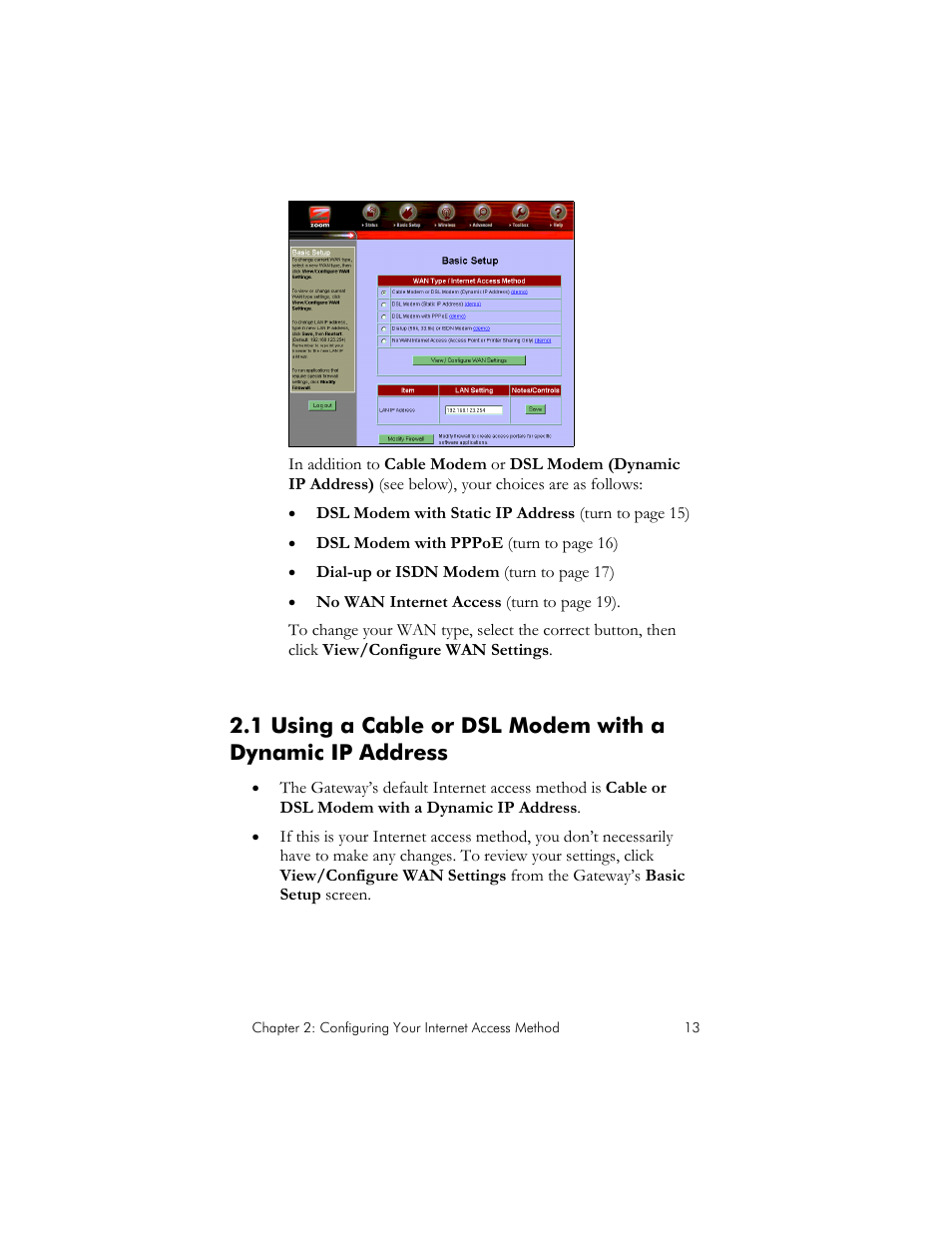 Zoom IG-4160 User Manual | Page 13 / 48