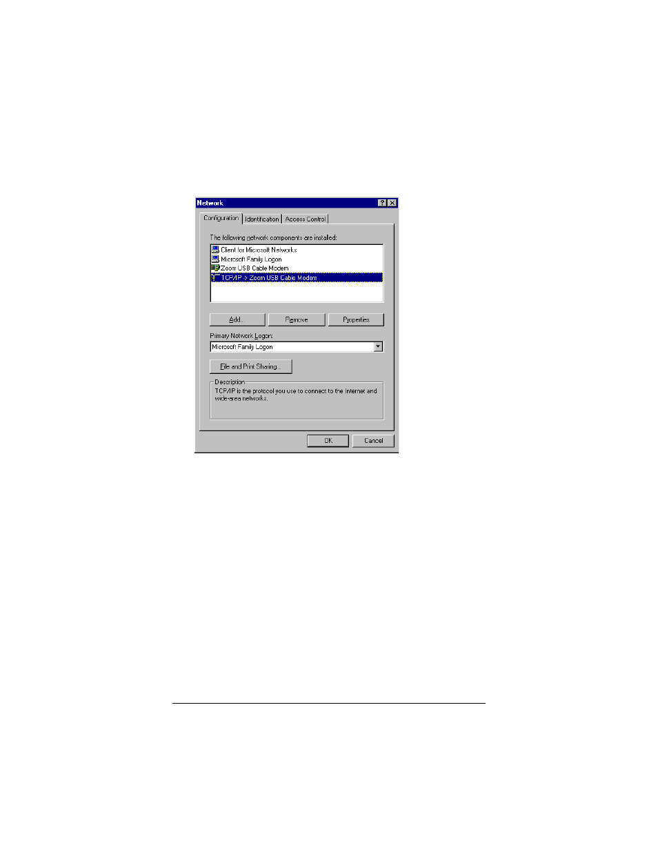 Zoom CableModem User Manual | Page 17 / 32