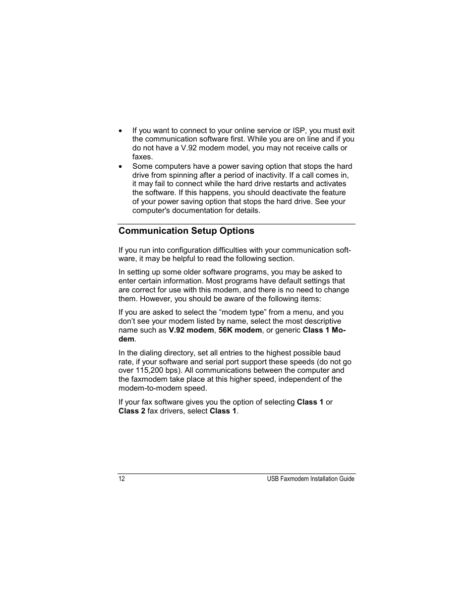 Zoom USB Faxmodem User Manual | Page 14 / 32