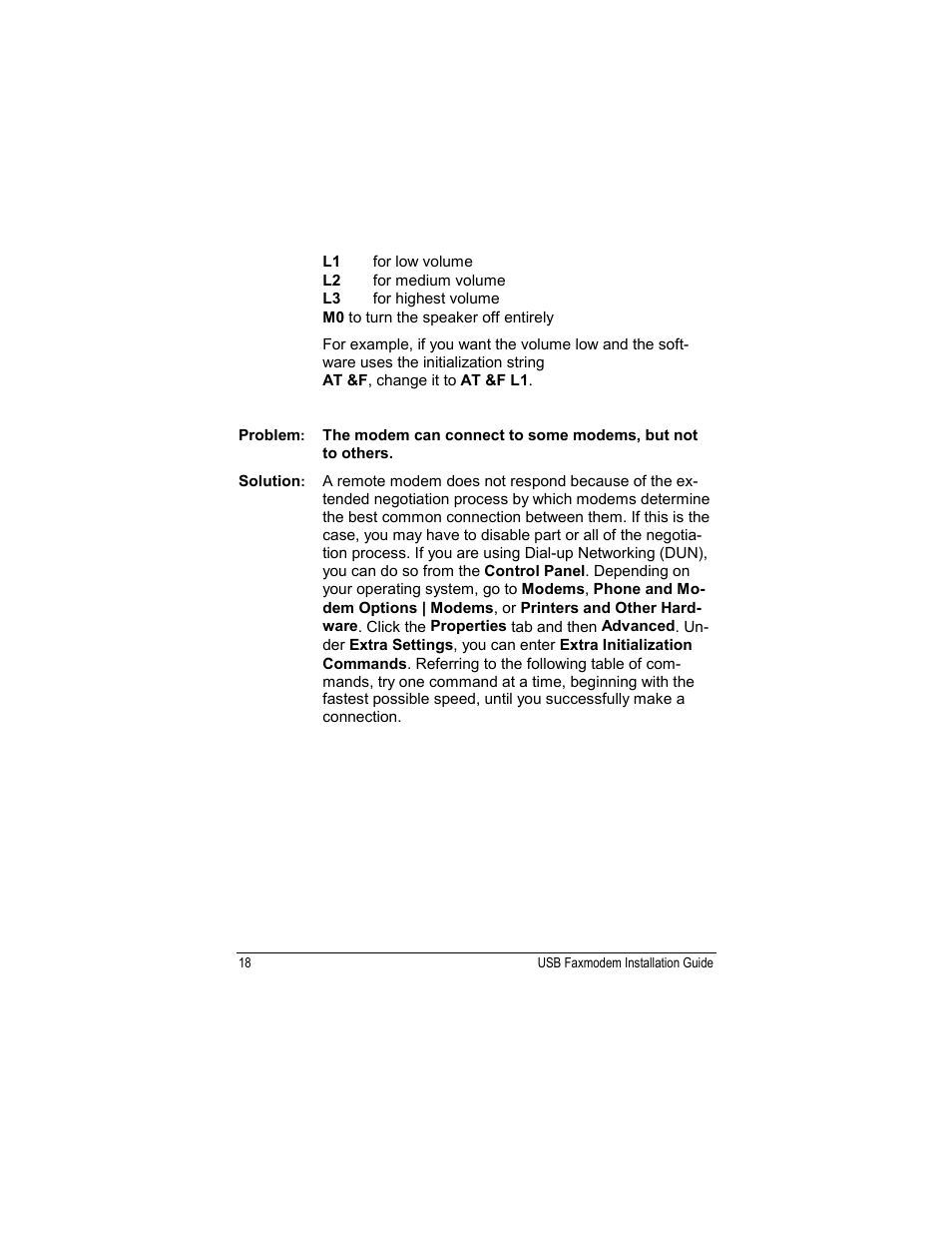 Zoom USB Faxmodem User Manual | Page 20 / 32