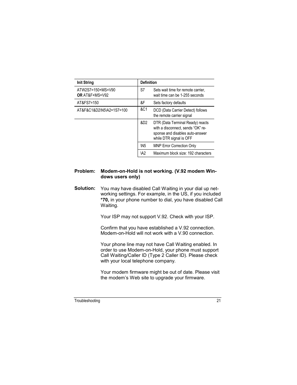 Zoom USB Faxmodem User Manual | Page 23 / 32