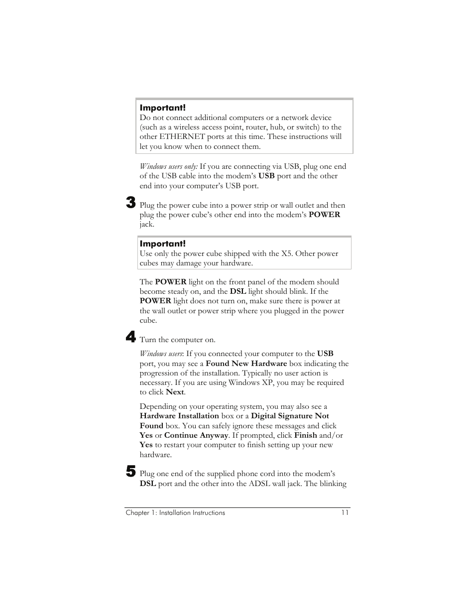 Zoom 1065 User Manual | Page 11 / 66
