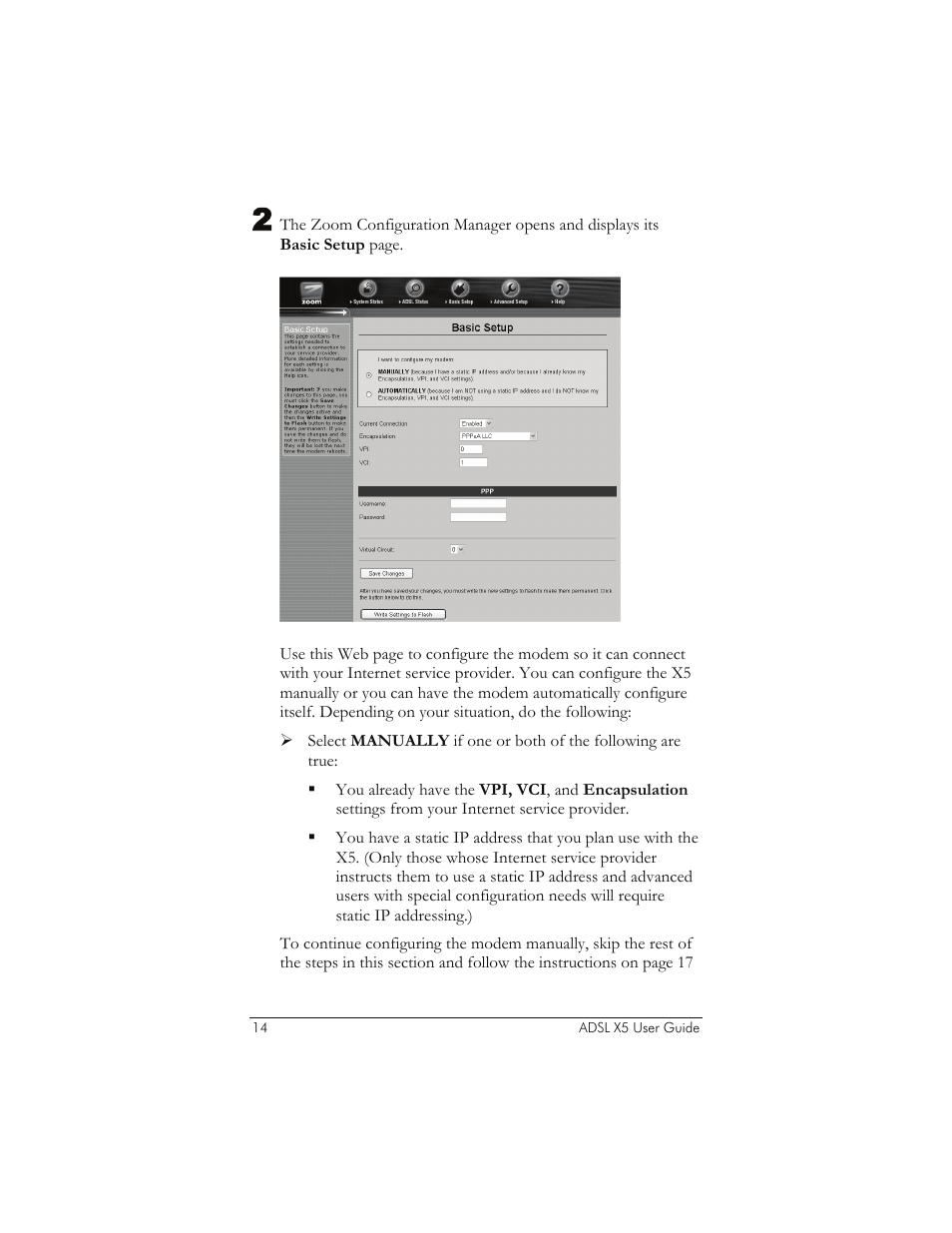 Zoom 1065 User Manual | Page 14 / 66