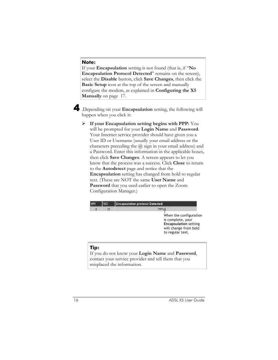 Zoom 1065 User Manual | Page 16 / 66