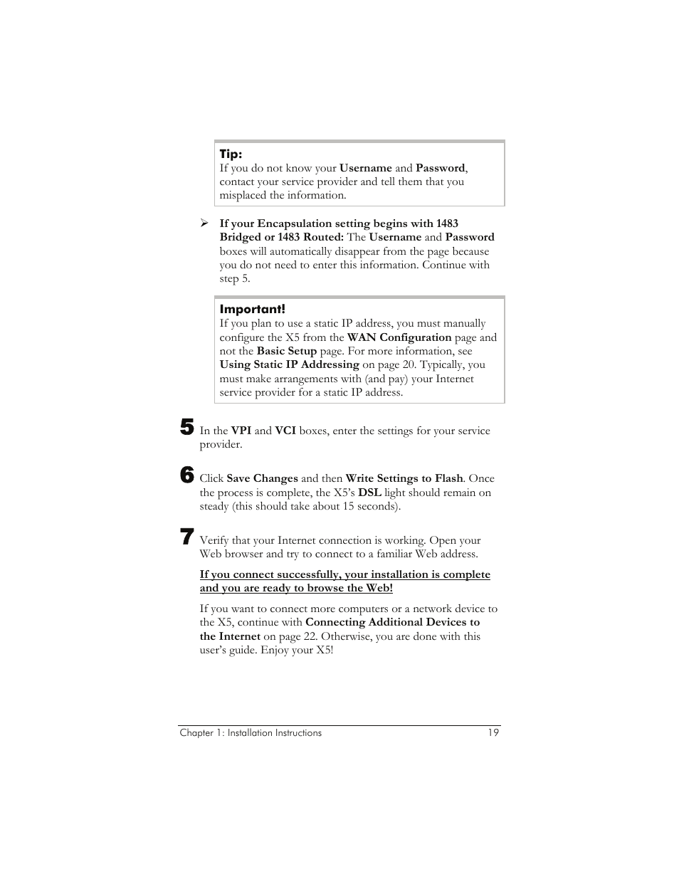 Zoom 1065 User Manual | Page 19 / 66