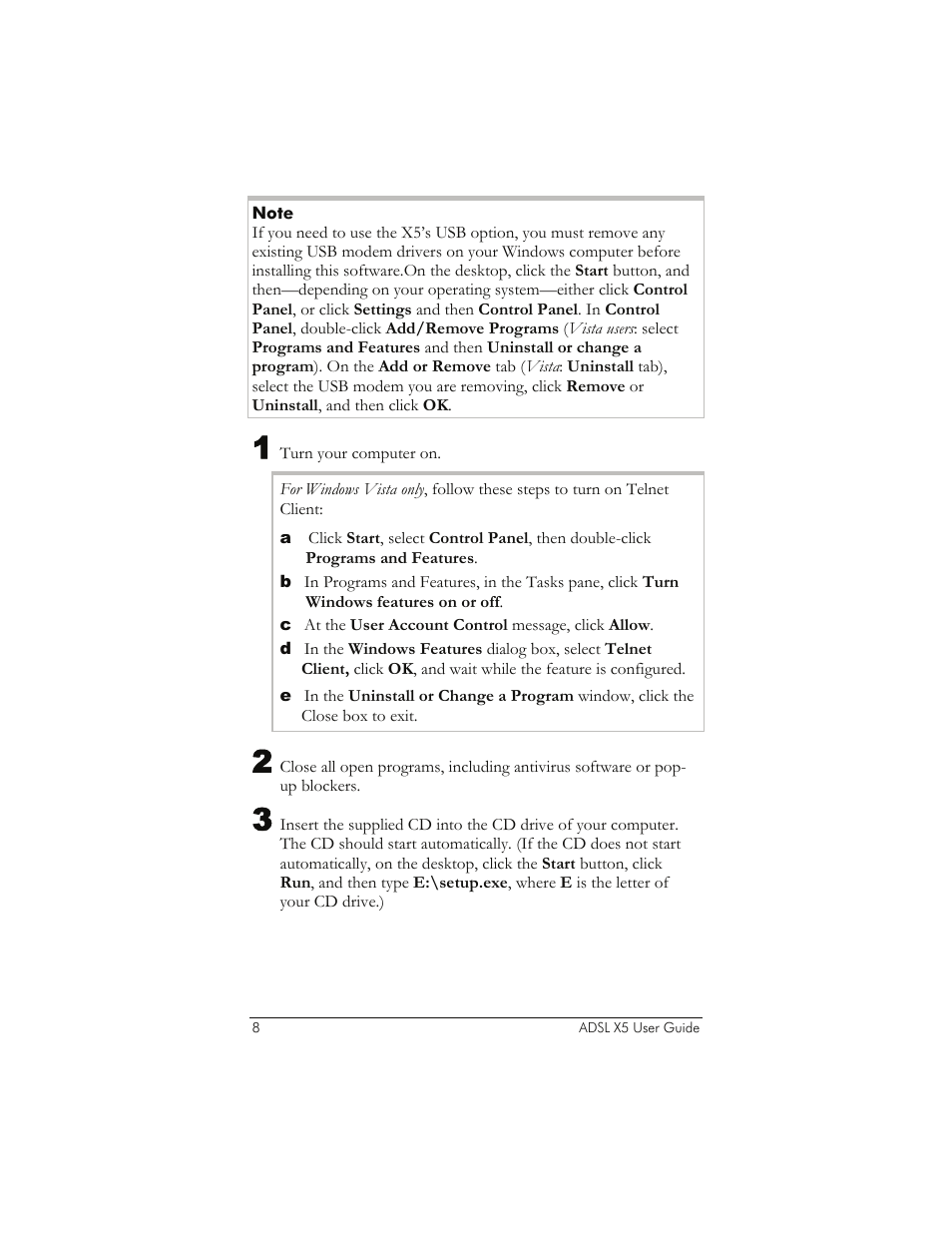 Zoom 1065 User Manual | Page 8 / 66