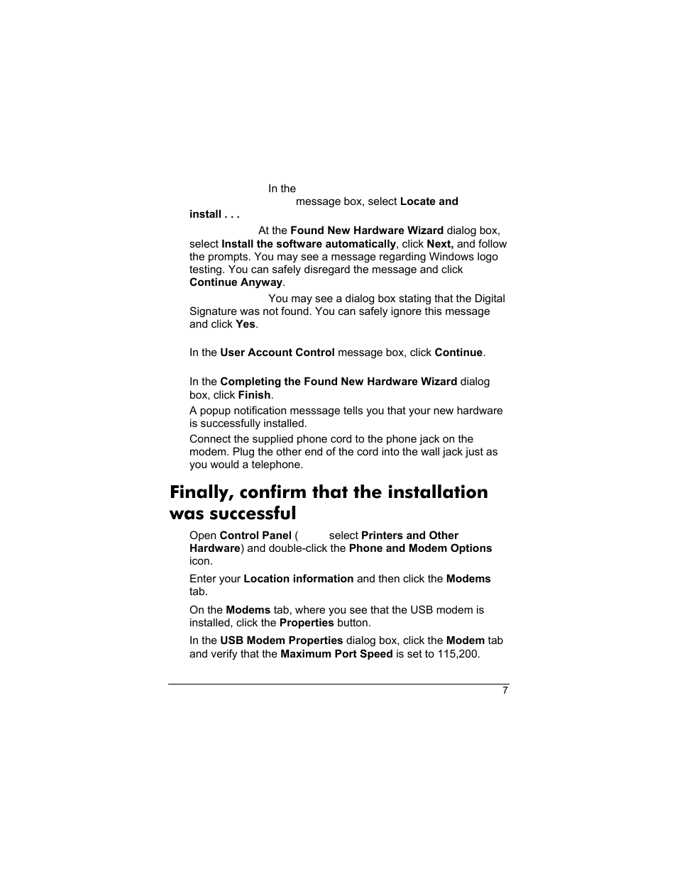 Zoom 3095 User Manual | Page 7 / 36