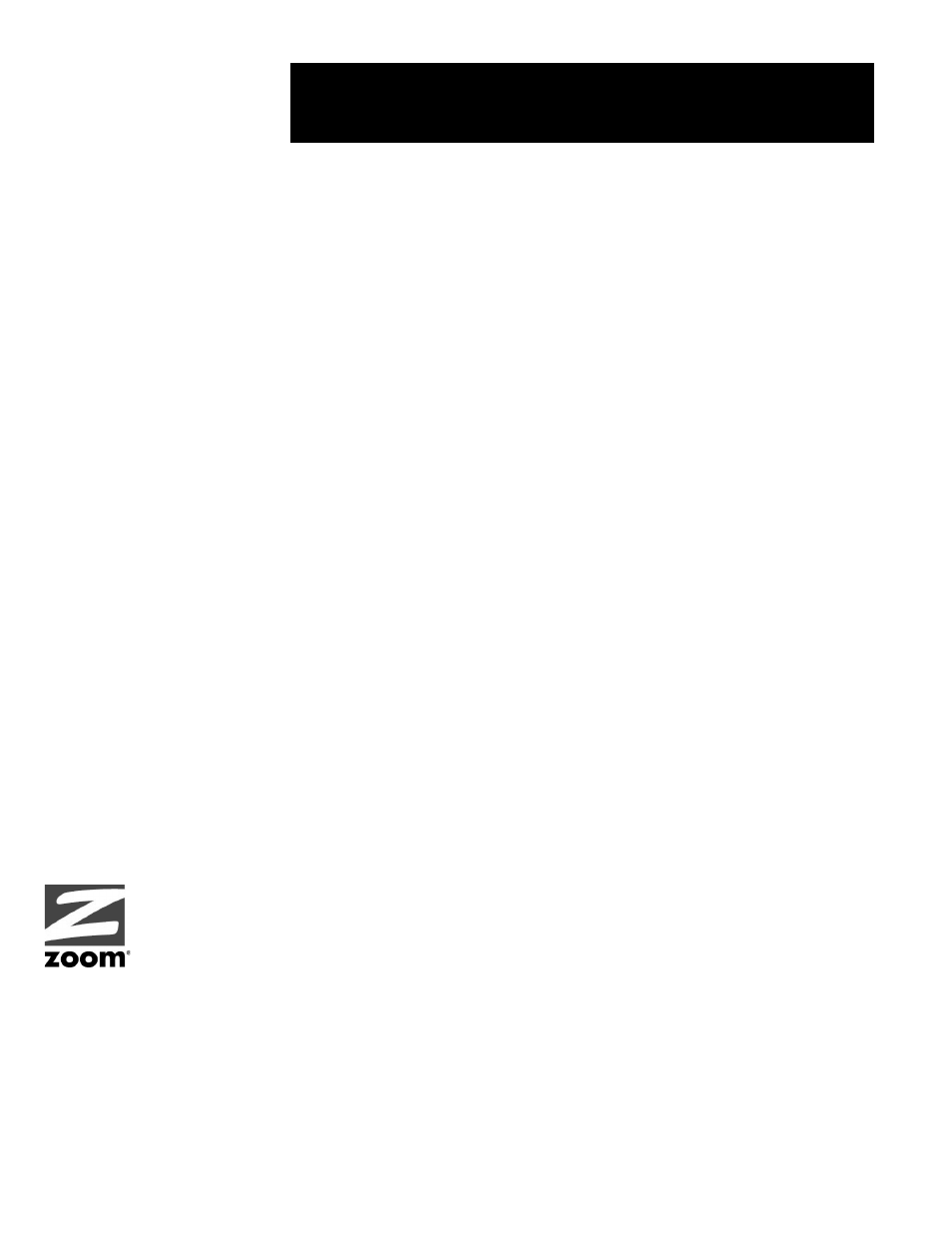 Zoom/faxmodem 56k | Zoom 1125 User Manual | Page 2 / 2