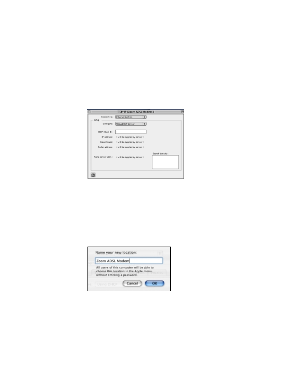 Zoom ADSL Modem BRIDGE 5515 User Manual | Page 22 / 32