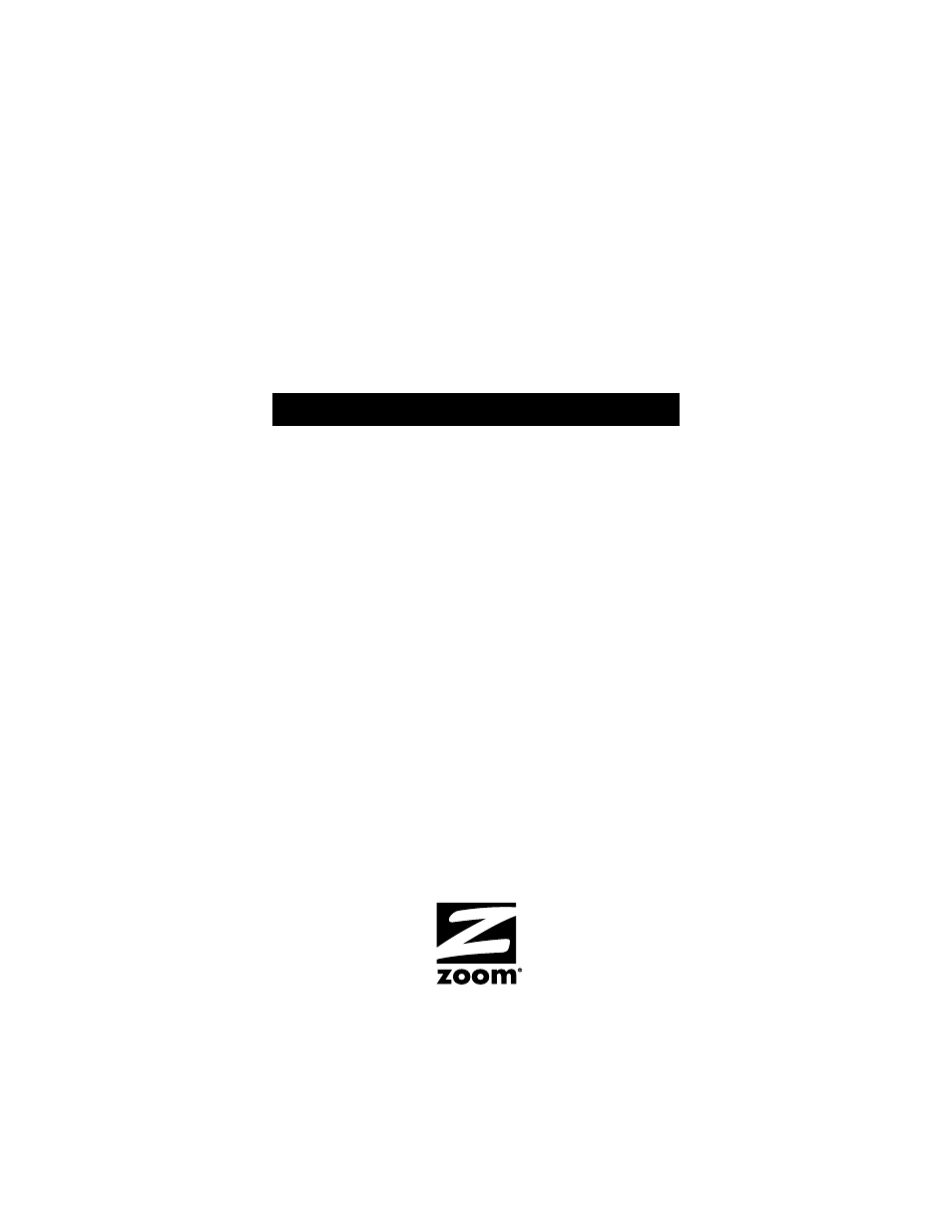 Zoom 5651A User Manual | 61 pages
