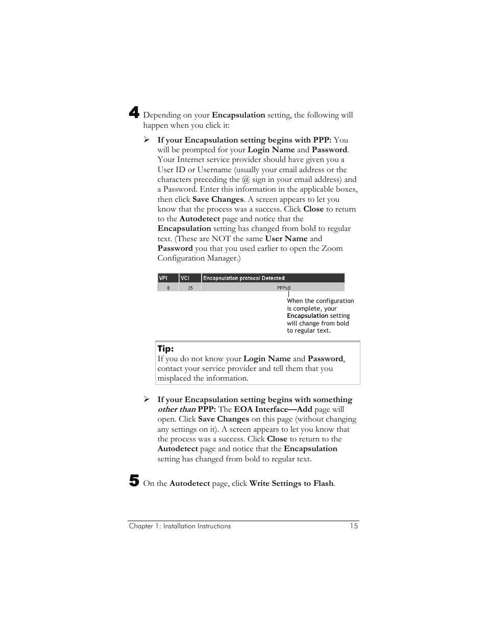 Zoom 5651A User Manual | Page 15 / 61