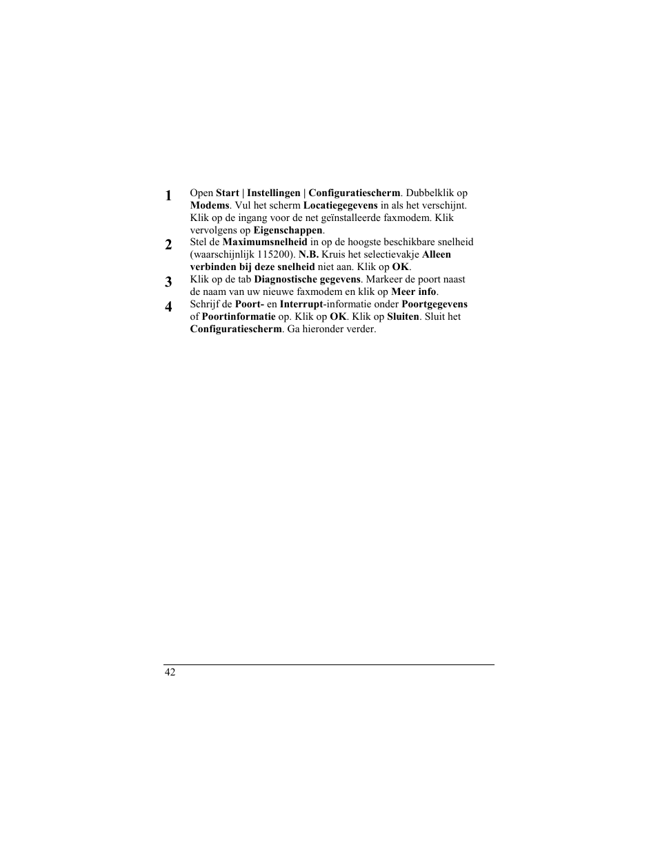 Zoom 56K User Manual | Page 42 / 67