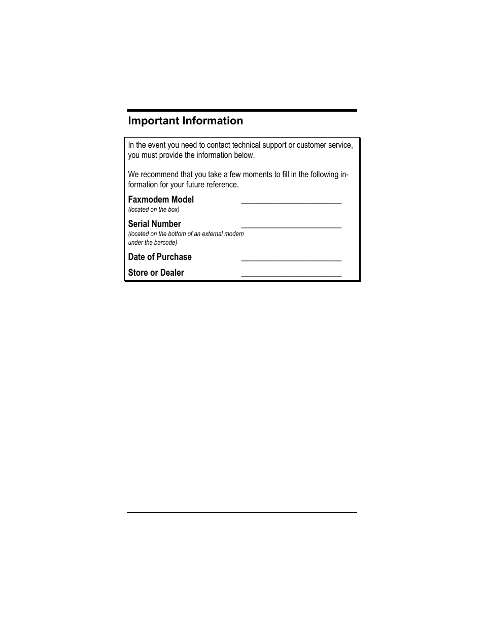 Important information | Zoom MAC User Manual | Page 32 / 32