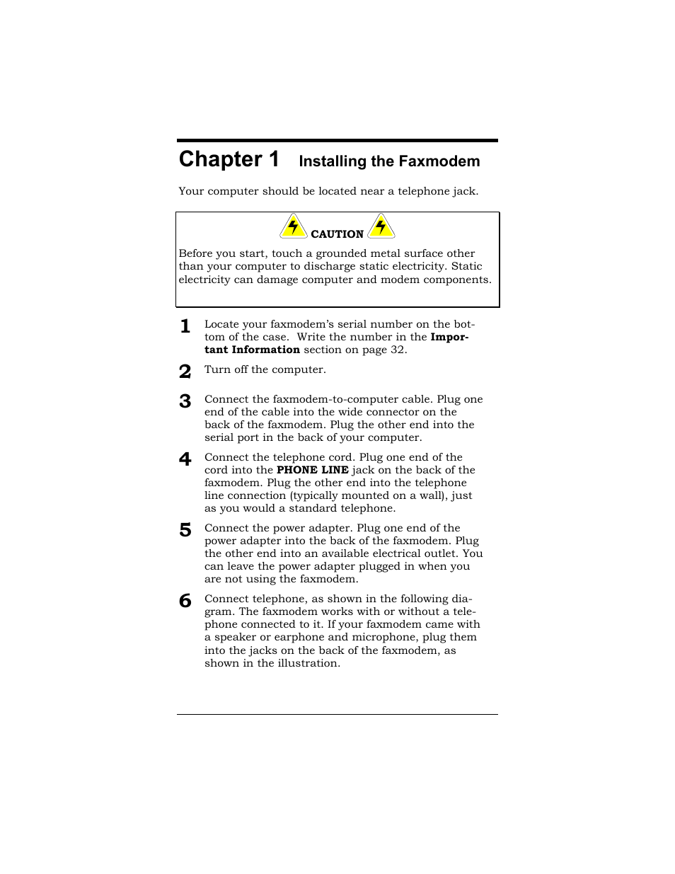 Chapter 1 | Zoom MAC User Manual | Page 8 / 32