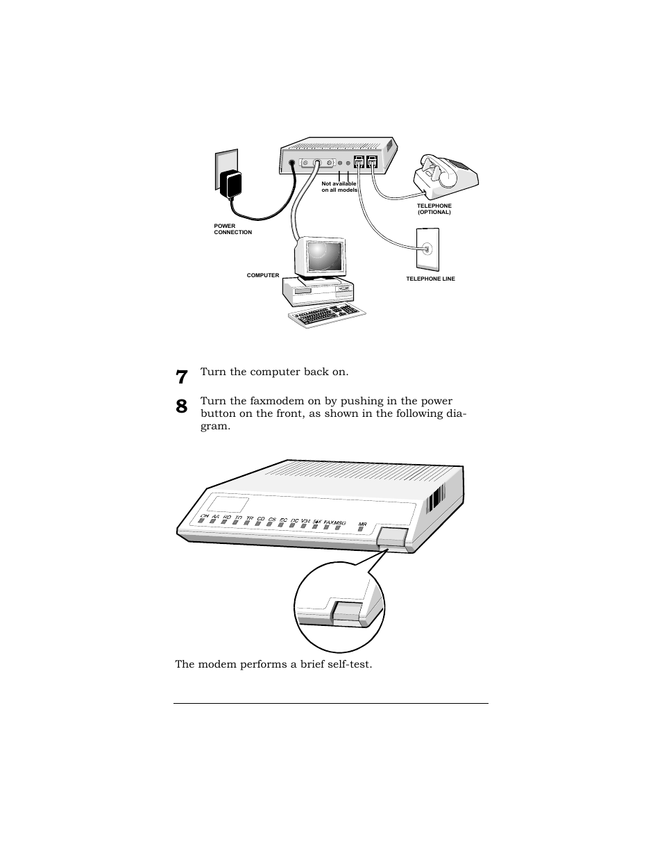 Turn the computer back on | Zoom MAC User Manual | Page 9 / 32