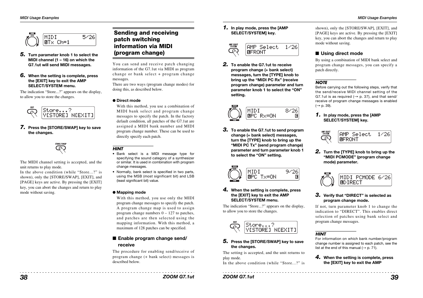 Zoom G7.1ut User Manual | Page 20 / 41