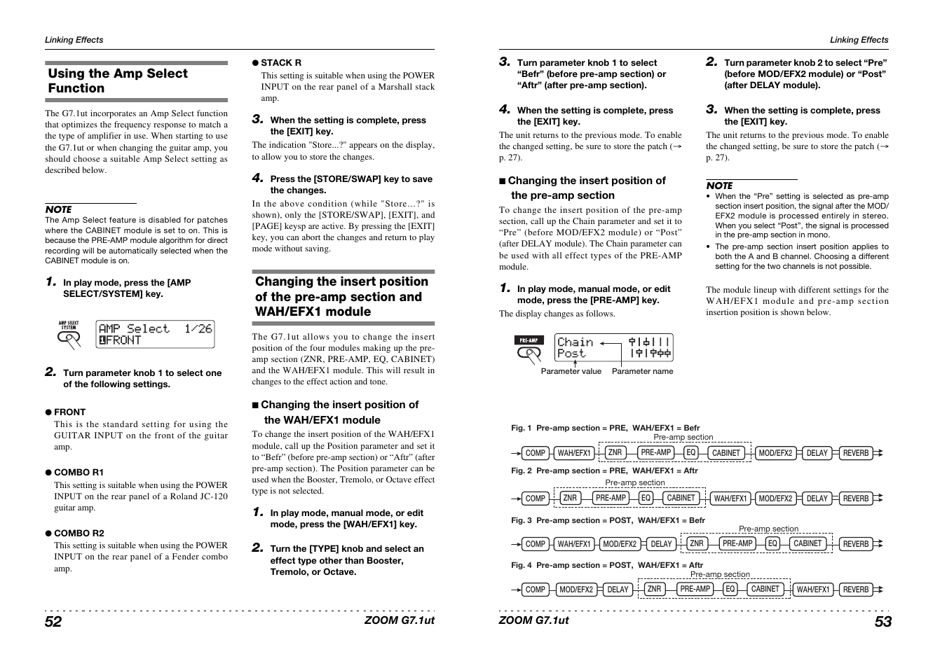 Post post –œ–œµµ –œ–œµµ chain chain œ–ø––– œ–ø | Zoom G7.1ut User Manual | Page 27 / 41