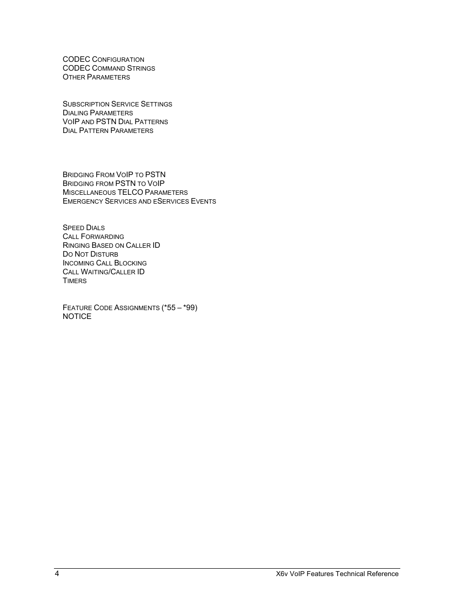 Zoom X6v VoIP User Manual | Page 4 / 51