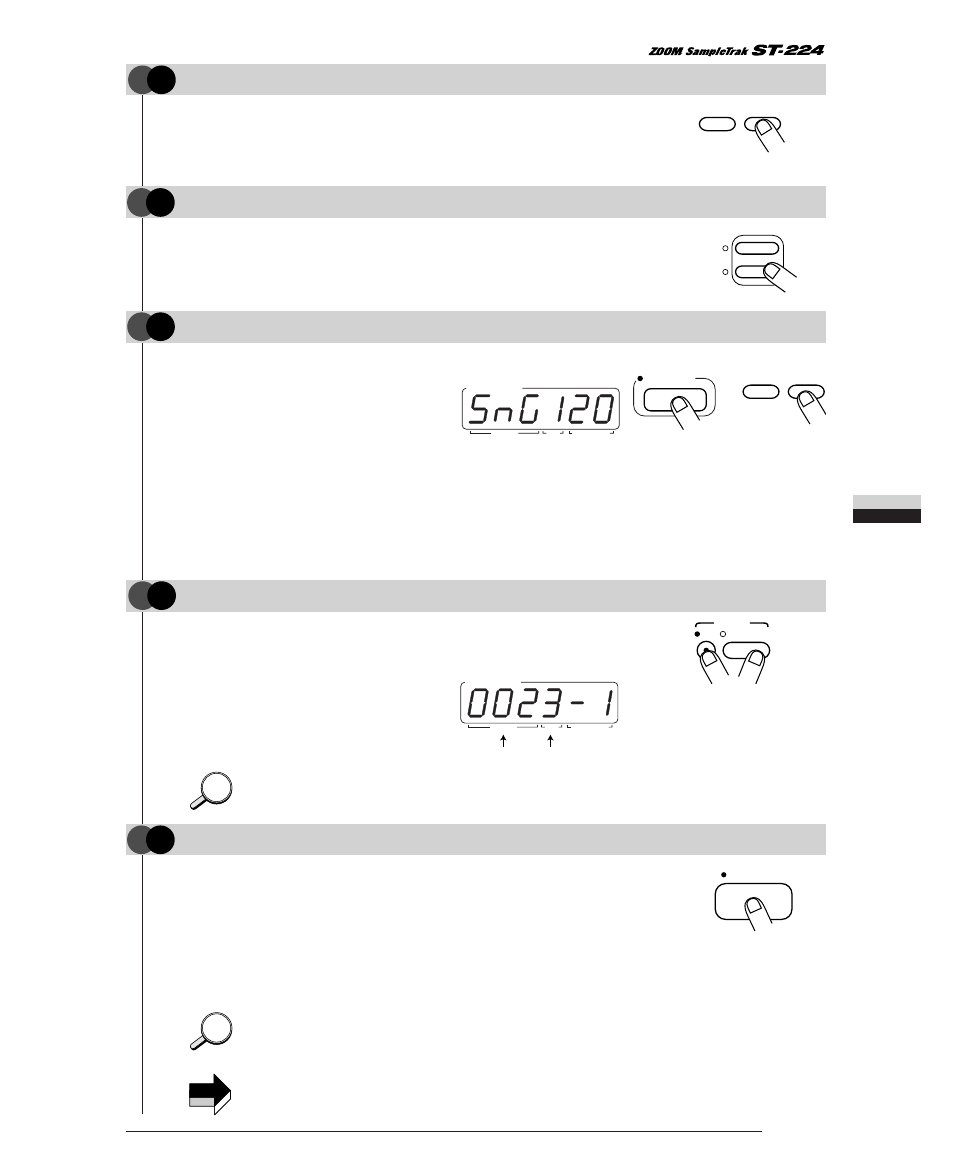 Step | Zoom ST-224 User Manual | Page 49 / 76