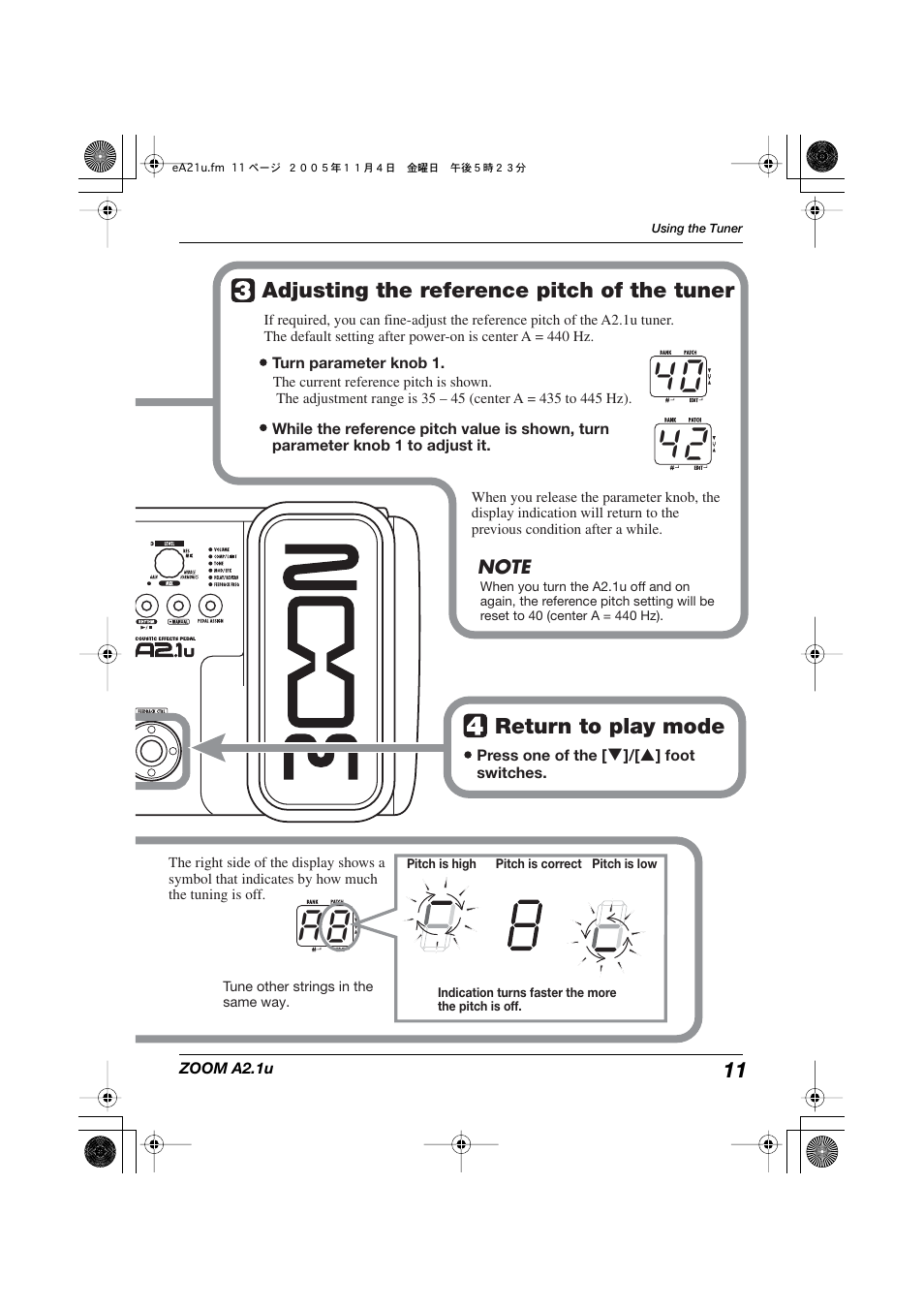 Zoom A2.1U User Manual | Page 11 / 43