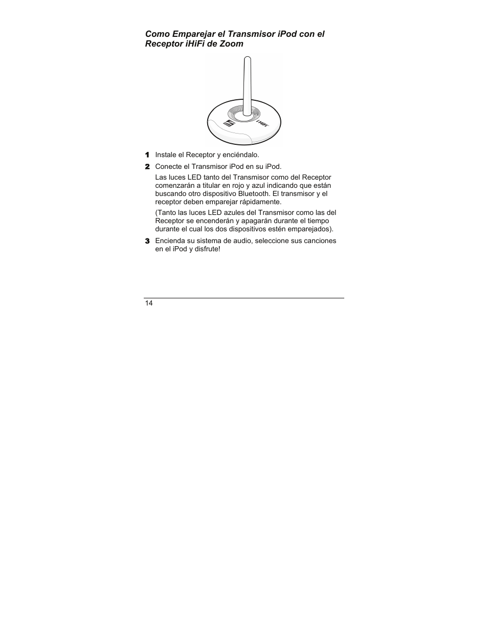 Zoom iHiFi 4353 User Manual | Page 14 / 20