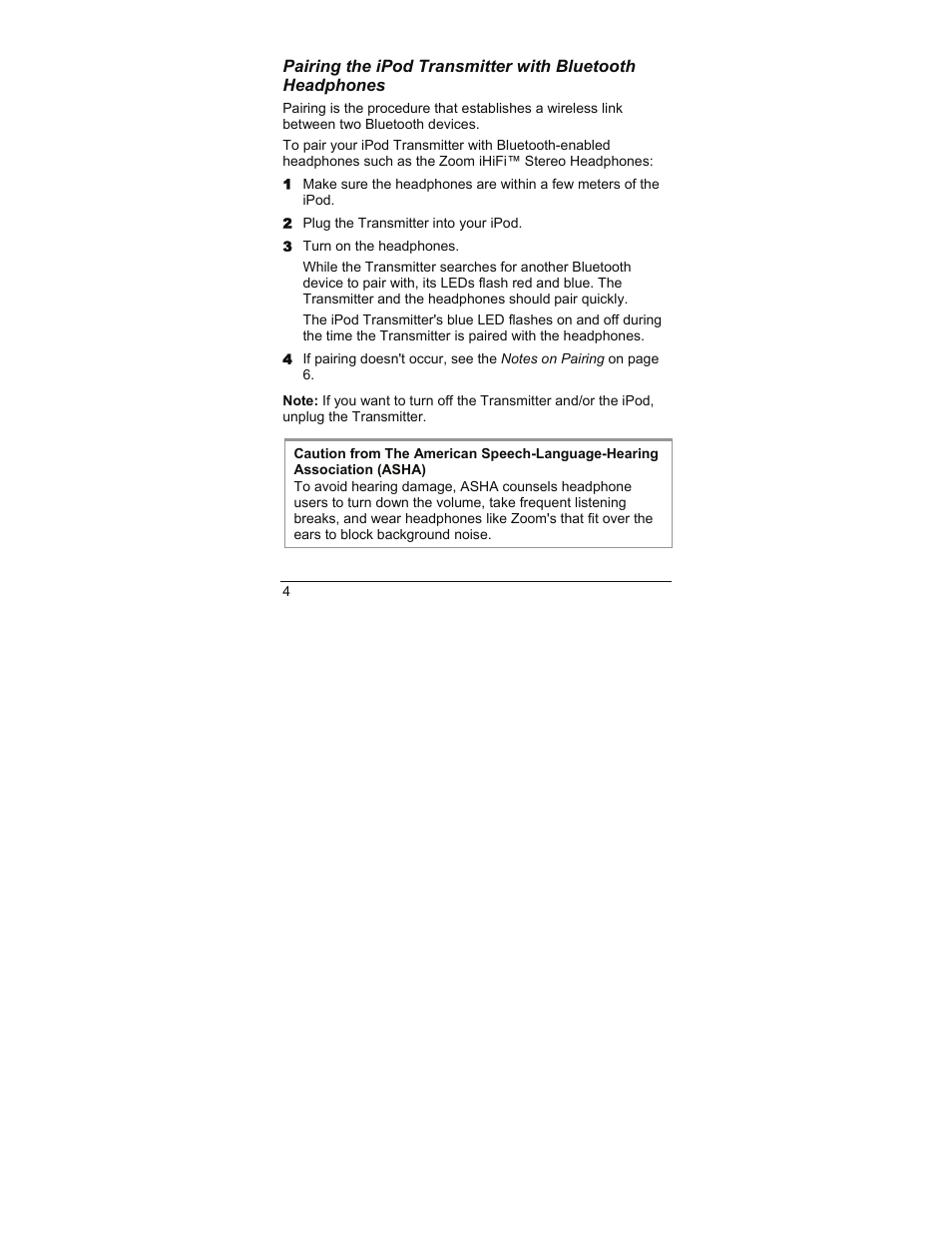 Zoom iHiFi 4353 User Manual | Page 4 / 20