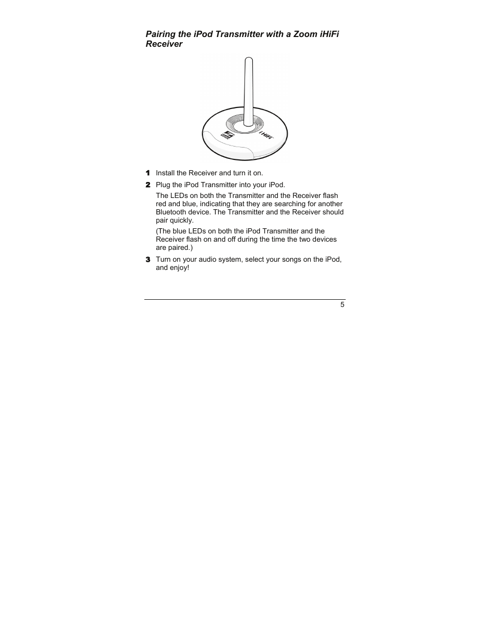 Zoom iHiFi 4353 User Manual | Page 5 / 20