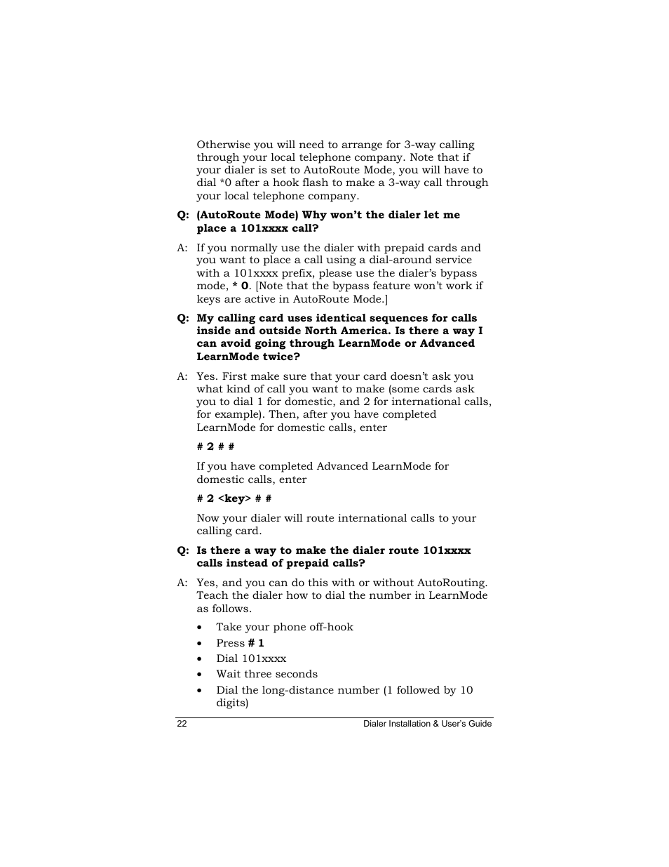 Zoom Dialer 26 User Manual | Page 22 / 32