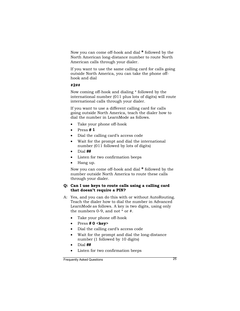 Zoom Dialer 26 User Manual | Page 25 / 32