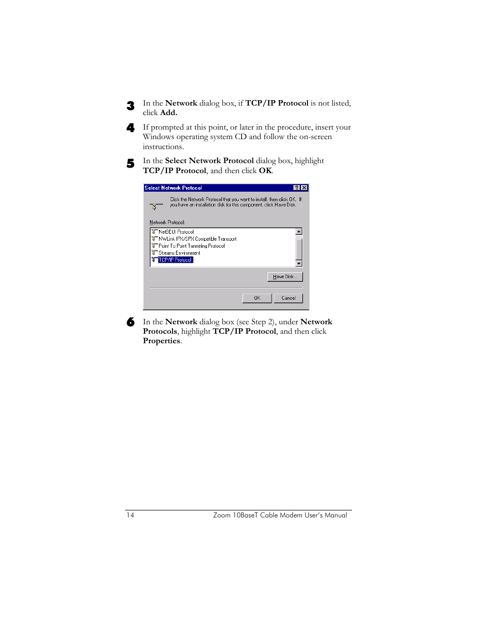 Zoom 10BaseT User Manual | Page 18 / 40