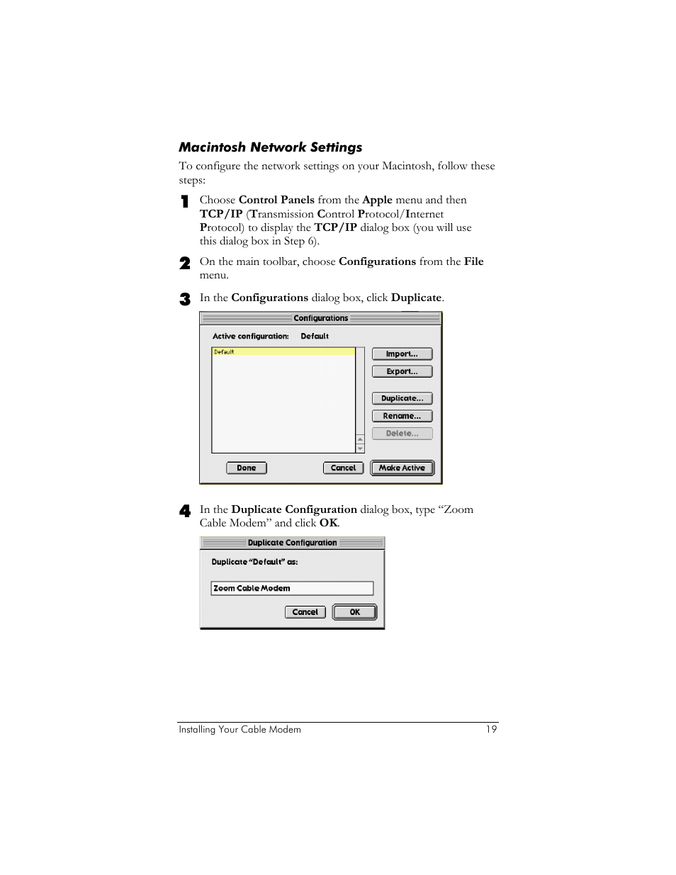 Zoom 10BaseT User Manual | Page 23 / 40