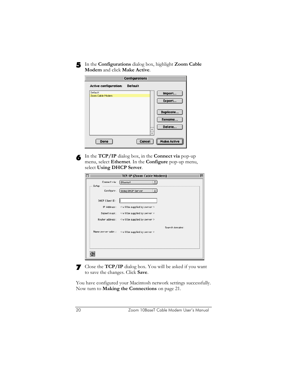 Zoom 10BaseT User Manual | Page 24 / 40