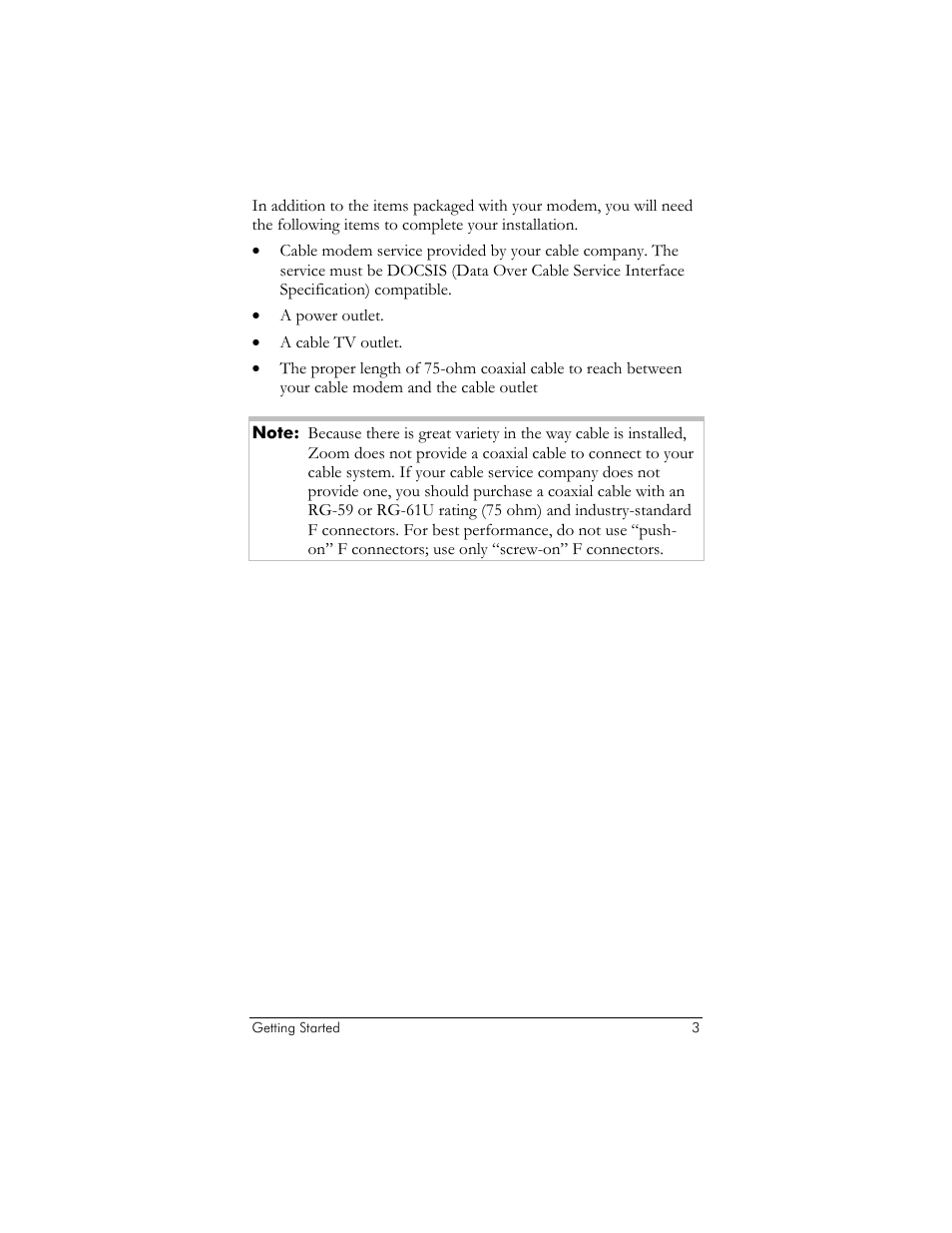 Zoom 10BaseT User Manual | Page 7 / 40