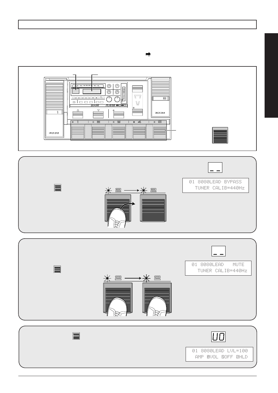 Using the bypass/mute function, Basic operation | Zoom 8080 User Manual | Page 14 / 71