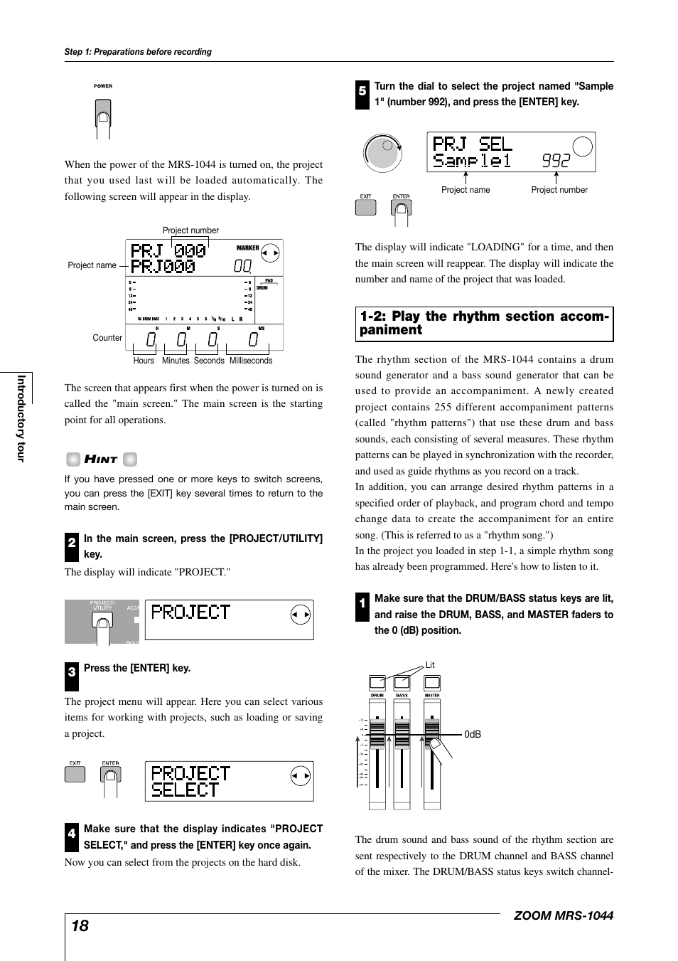 Zoom MRS-1044 User Manual | Page 18 / 120