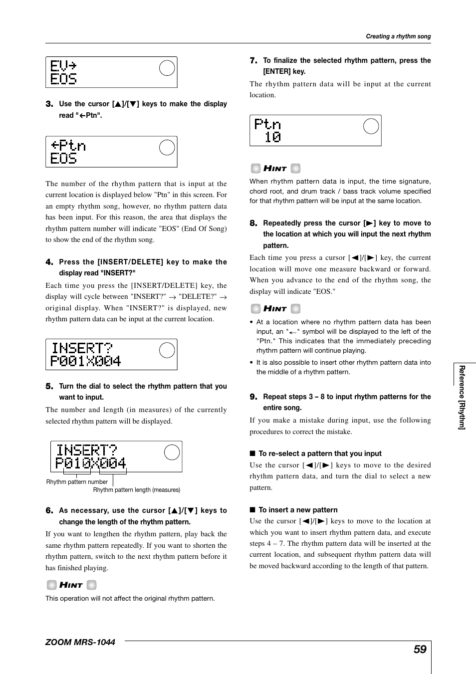 Zoom MRS-1044 User Manual | Page 59 / 120