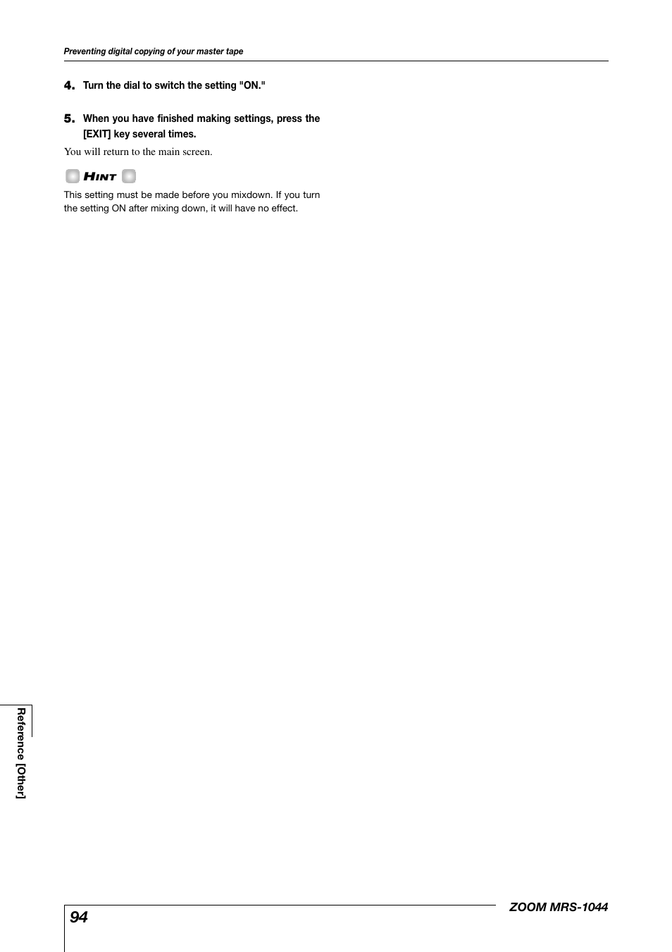 Zoom MRS-1044 User Manual | Page 94 / 120