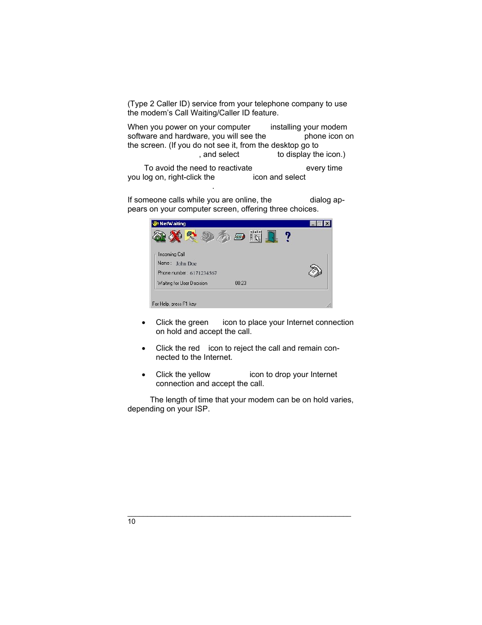 Zoom 3035 User Manual | Page 10 / 33