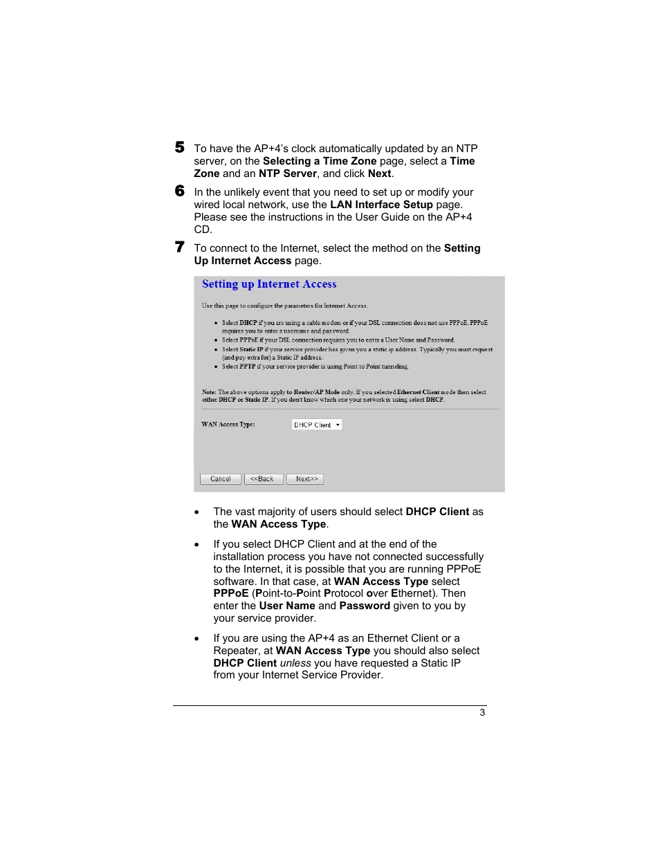 Zoom AP+4 4401A User Manual | Page 3 / 24