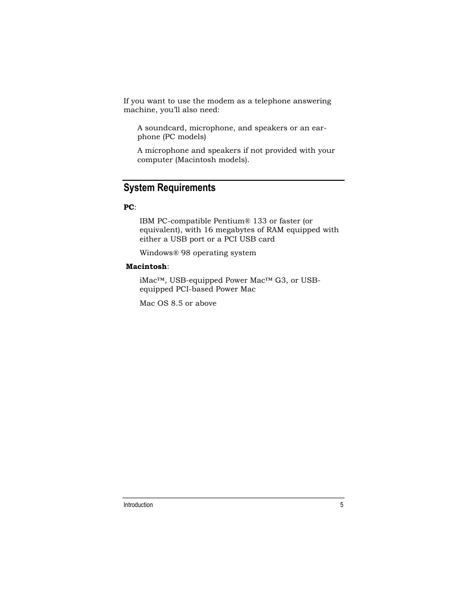 System requirements | Zoom 27575 User Manual | Page 5 / 24