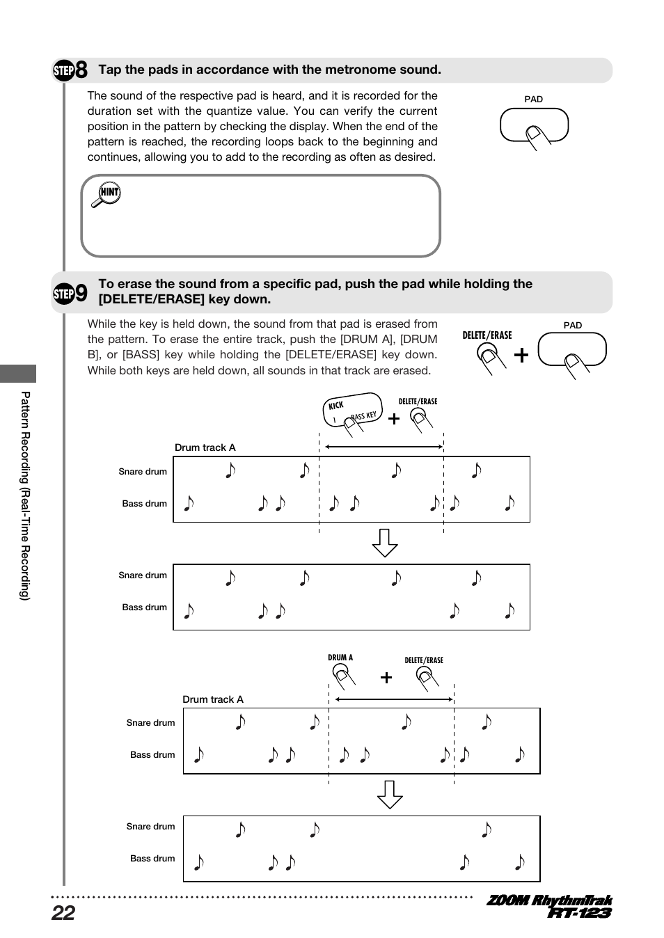 Zoom RT-123 User Manual | Page 22 / 72