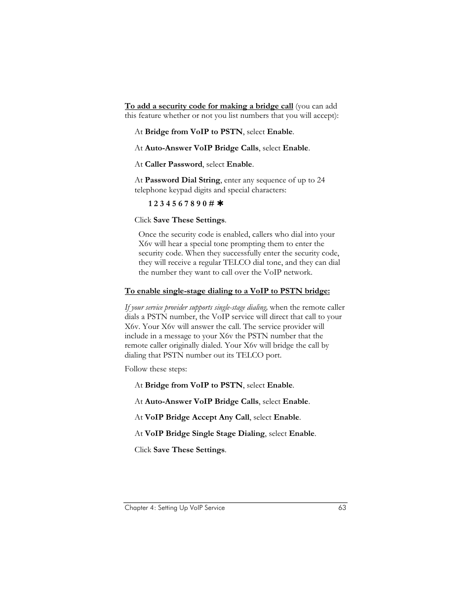 Zoom ADSL X6v User Manual | Page 63 / 166