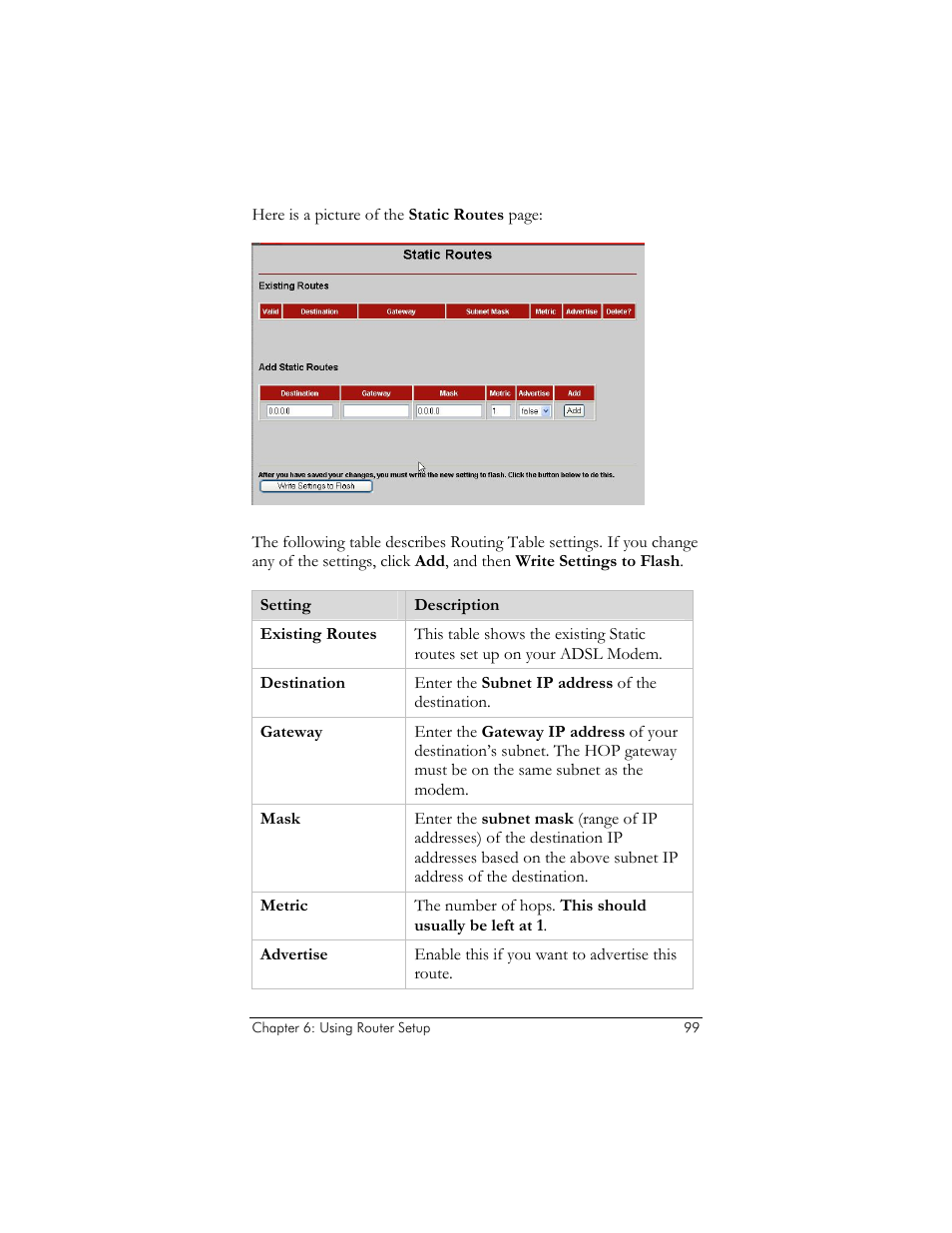 Zoom ADSL X6v User Manual | Page 99 / 166