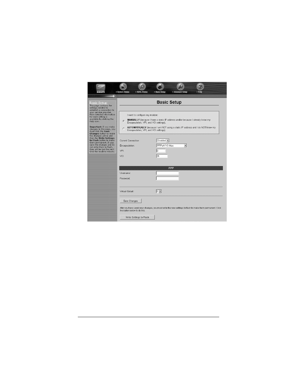 Zoom ADSL X4 User Manual | Page 17 / 62