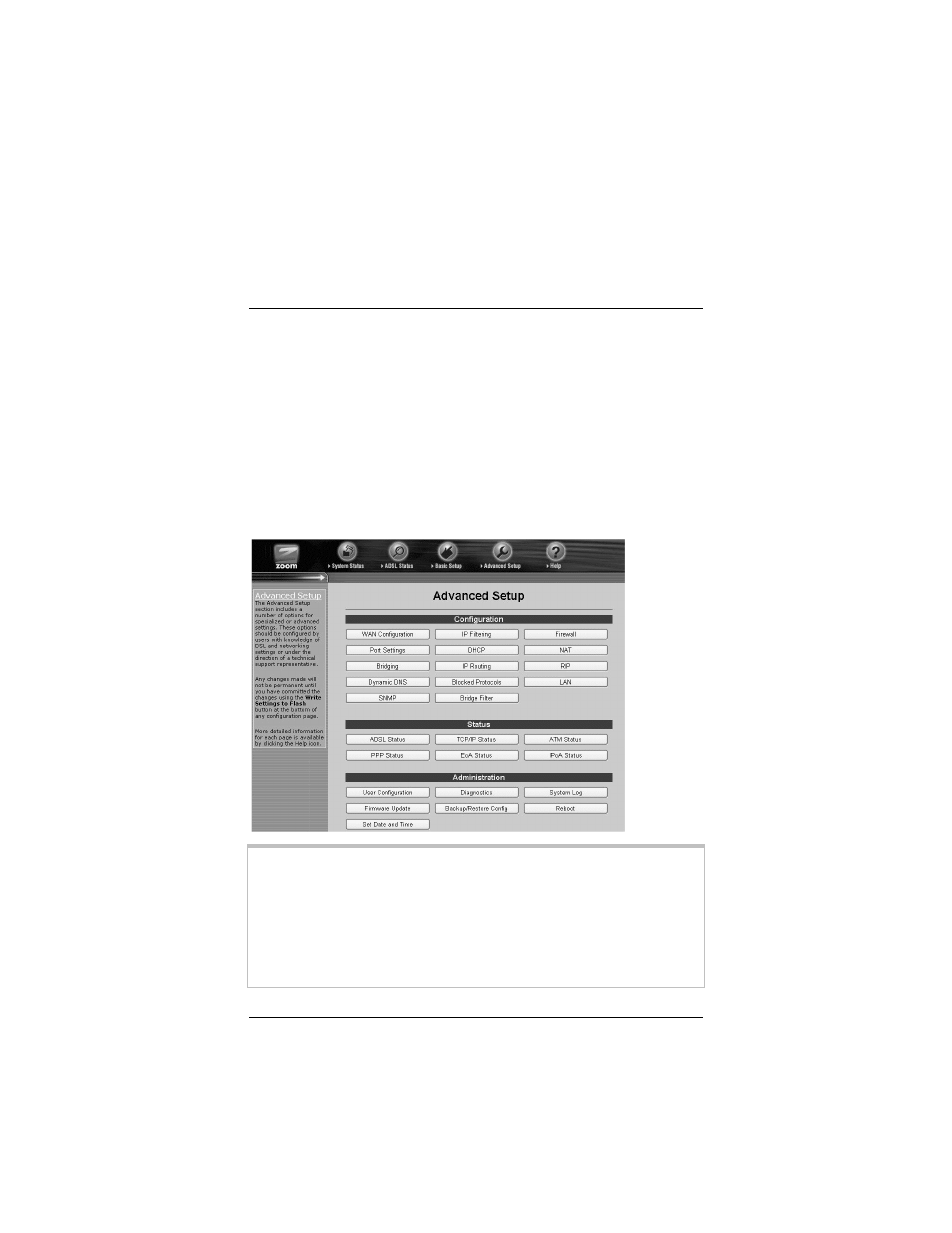 How to use the advanced options, Se the, Dvanced | Ptions, See how to, How to, Use the advanced options | Zoom ADSL X4 User Manual | Page 33 / 62